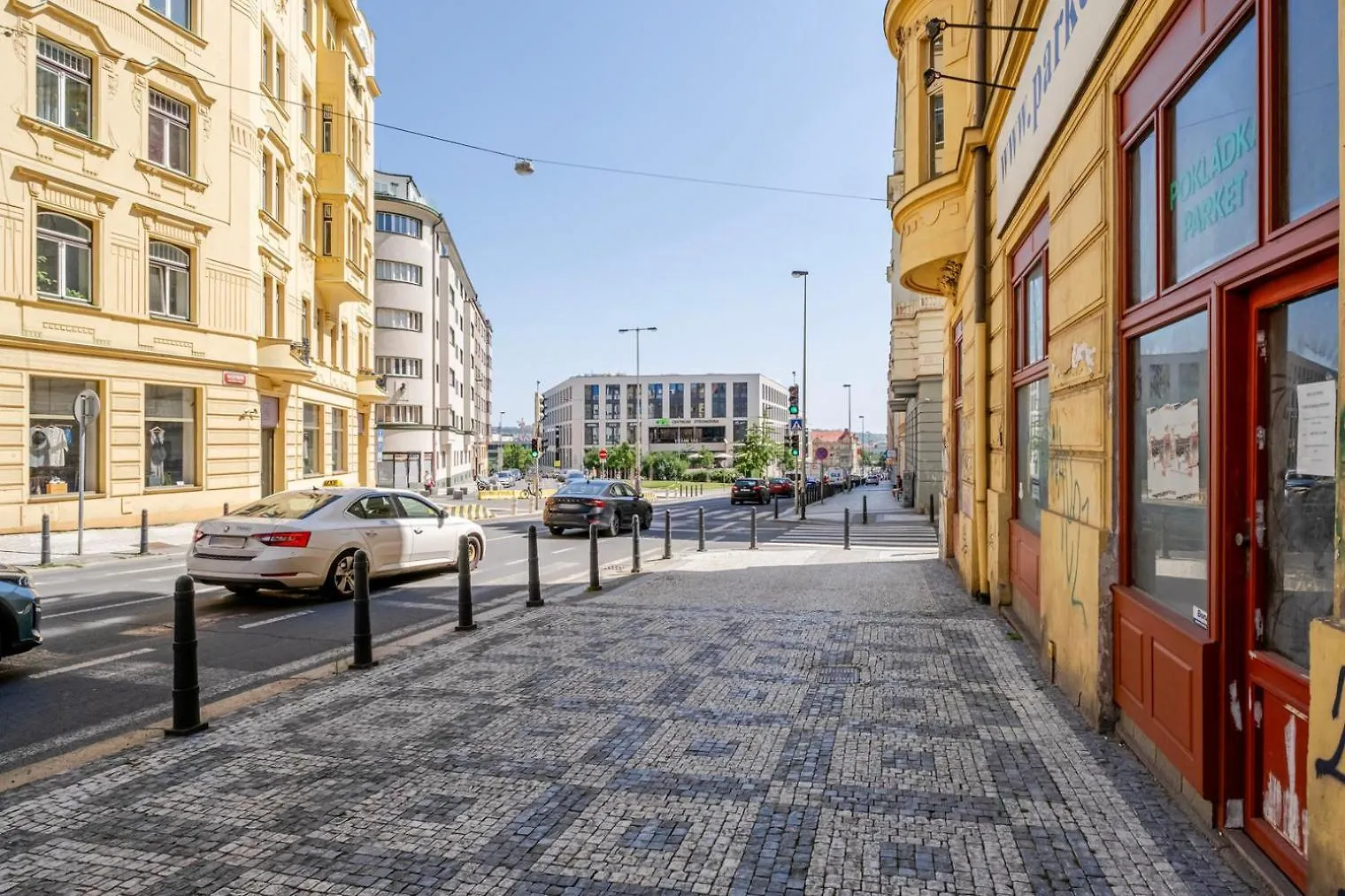 شقة Blueground Holesovice View Nr Vltava Prg-57 براغ
